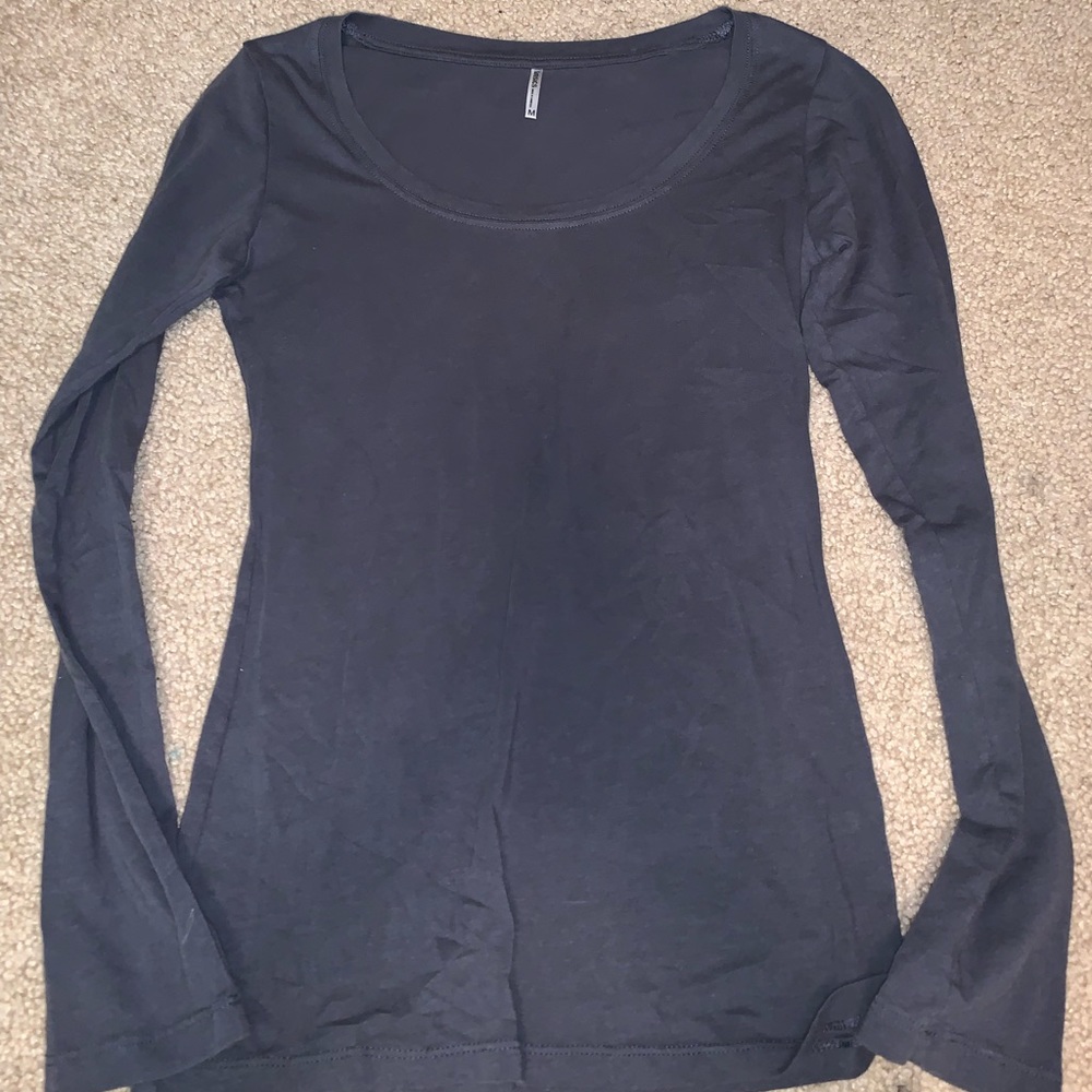 Gray long sleeve